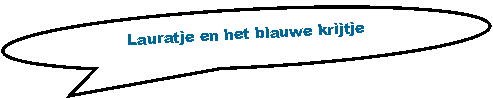 Reservado: Lauratje en het blauwe krijtje 